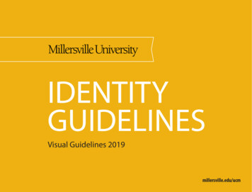 IDENTITY GUIDELINES - Millersville University
