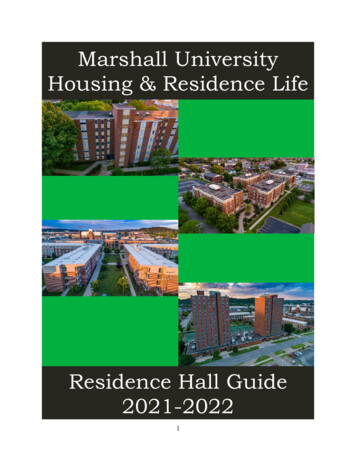 Marshall University Housing & Residence Life
