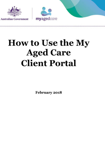 How To Use The My Aged Care Client Portal