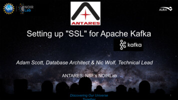 Setting Up SSL For Apache Kafka