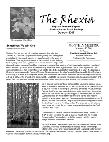 The Rhexia - Paynes Prairie Chapter