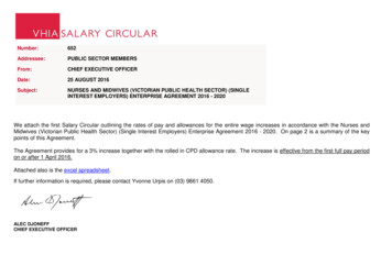 We Attach The First Salary Circular Outlining The Rates Of Pay And .