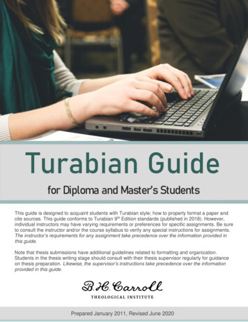 Turabian Guide
