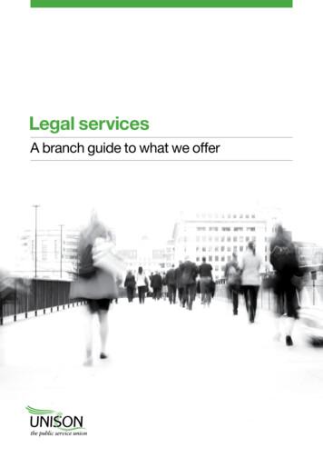 Legal Services - UNISON