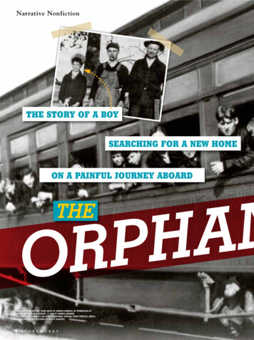 Orphan Train Passage - Lee County Schools / 