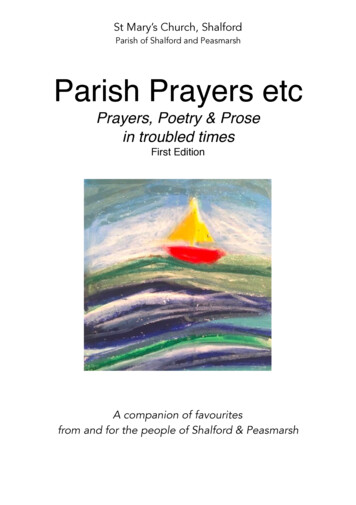 Parish Prayers Book