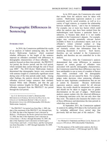 3 Demographic Differences In Sentencing