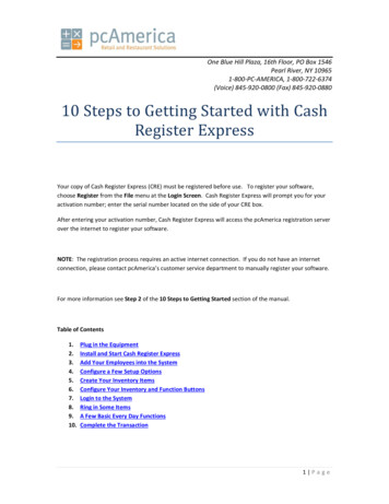 10 Steps To Getting Started With Cash Register Express - POS Dudes