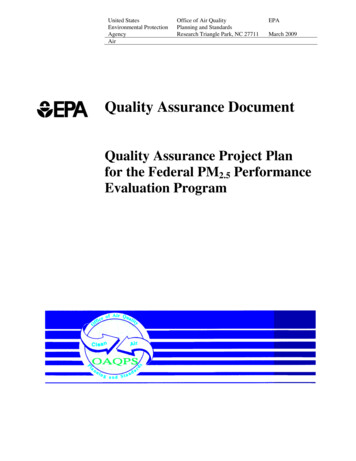 Quality Assurance Document