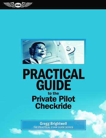 Practical Guide To The Private Pilot Checkride