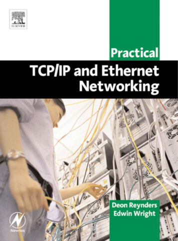 Practical TCP/IP And Ethernet Networking
