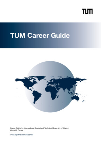 TUM Career Guide