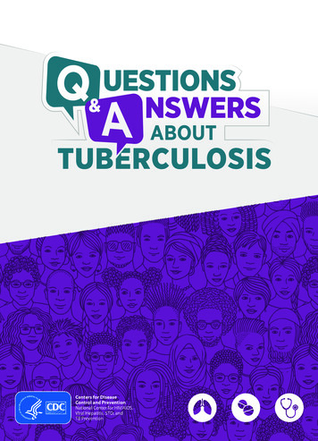 Questions And Answers About Tuberculosis
