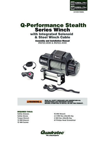 Q-Performance Stealth Series Winch