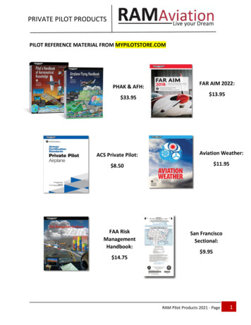 PILOT REFERENCE MATERIAL FROM MYPILOTSTORE 
