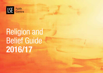 Religion And Belief Guide 2016/17
