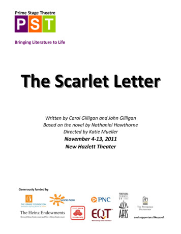 The Scarlet LetterThe Scarlet Letter - Prime Stage