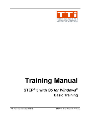 Training Manual - IBHsoftec