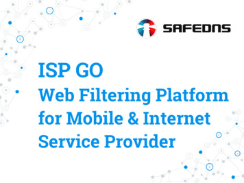 ISP GO - SafeDNS Cloud-Based Web Content Filtering