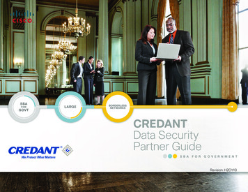 CREDANT Data Security Partner Guide - Cisco