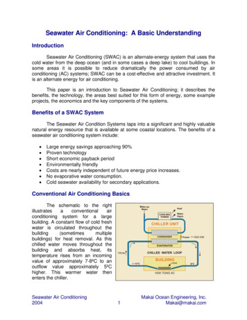Seawater Air Conditioning: A Basic Understanding - Makai Ocean Engineering
