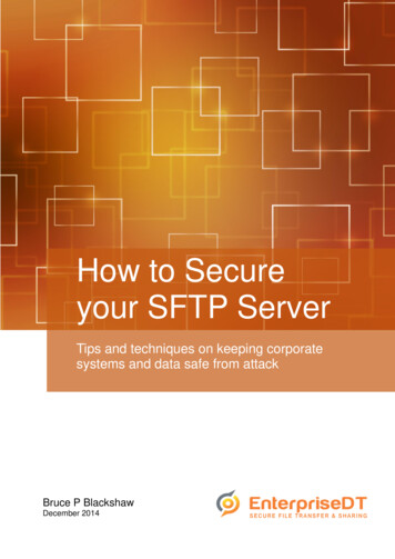 How To Secure Your SFTP Server - CoreTech