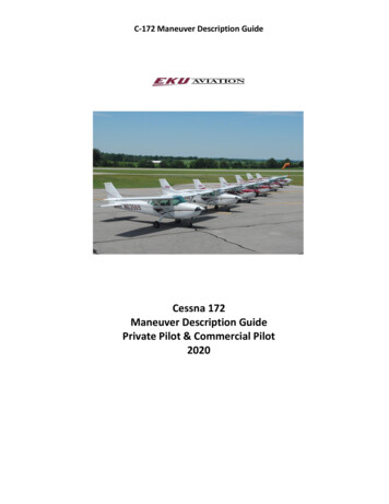 Cessna 172 Maneuver Description Guide Private Pilot .