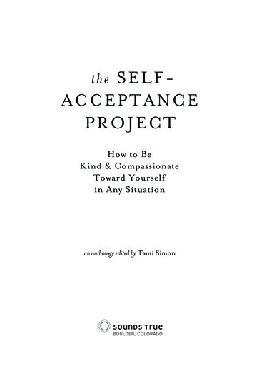 The SELF- ACCEPTANCE PROJECT