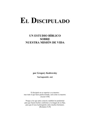 EL DISCIPULADO - Teologia101 