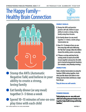 The Happy Family– Healthy Brain Connection