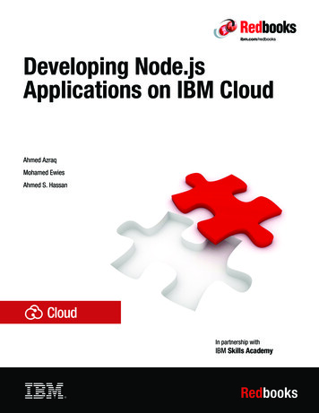 Developing Node.js Applications On IBM Cloud