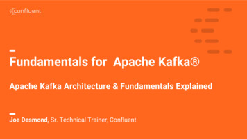 Slides - Apache Kafka Architecture & Fundamentals 