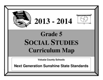 Grade 5 STUDIES Curriculum Map - Weebly