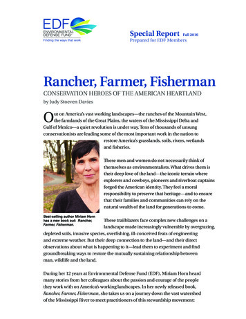 Rancher, Farmer, Fisherman - Edf 