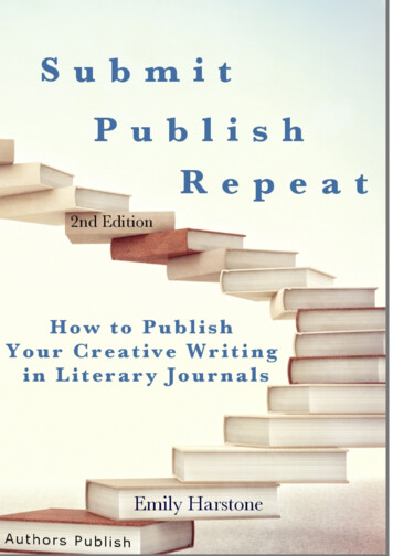 Submit Publish Repeat - Authors Publish