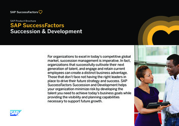 SAP SuccessFactors Succession & Development
