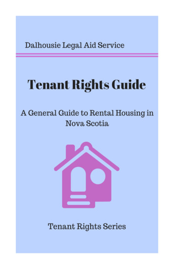 A General Guide To Rental Housing In Nova Scotia