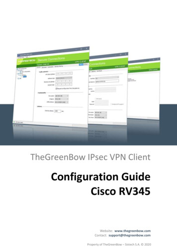 Configuration Guide Cisco RV345