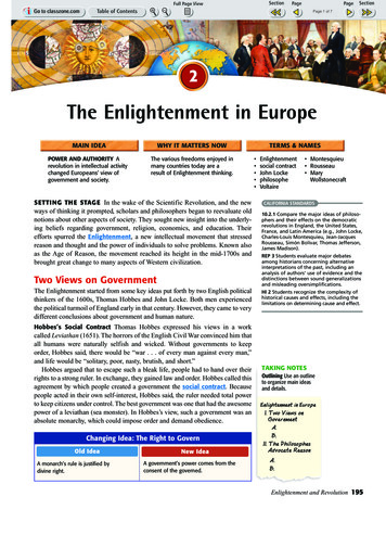 The Enlightenment In Europe - History With Mr. Green