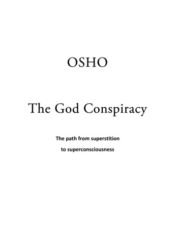 The God Conspiracy, OSHO