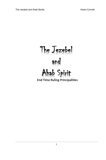 The Jezebel And Ahab Spirit - WordPress 