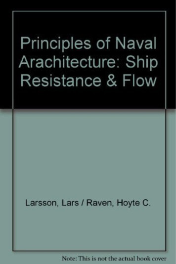 The Principles Of Naval Architecture