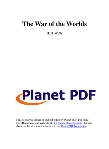 The War Of The Worlds - Planet Publish