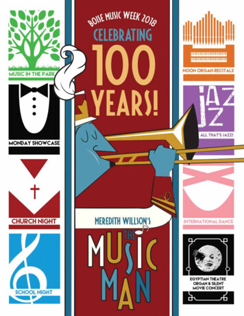 Boise Music Week Celebrating 100 Years!