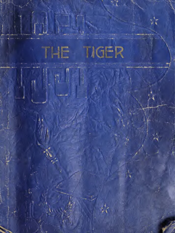 The Tiger [1951]