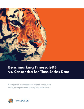 Benchmarking TimescaleDB Vs. Cassandra For Time-Series Data