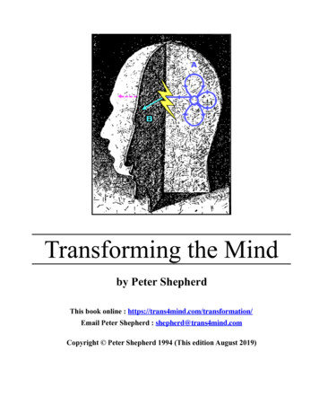 Transforming The Mind - Trans4mind