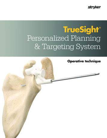 TrueSight Personalized Planning & Targeting System