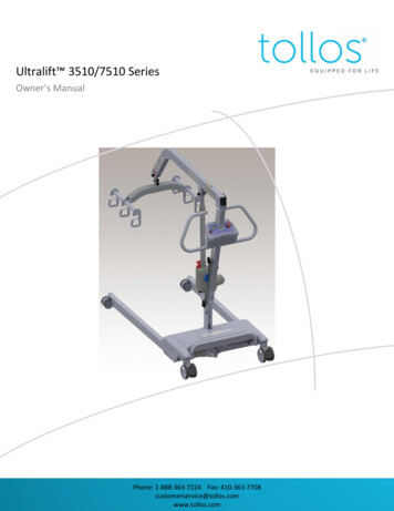 Ultralift 3510/7510 Series - Rehabmart 