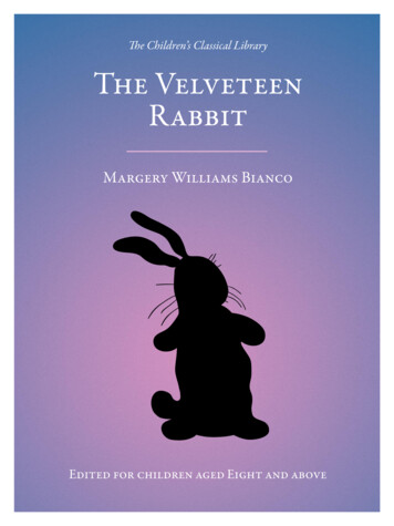 The Velveteen Rabbit - Books For Learning
